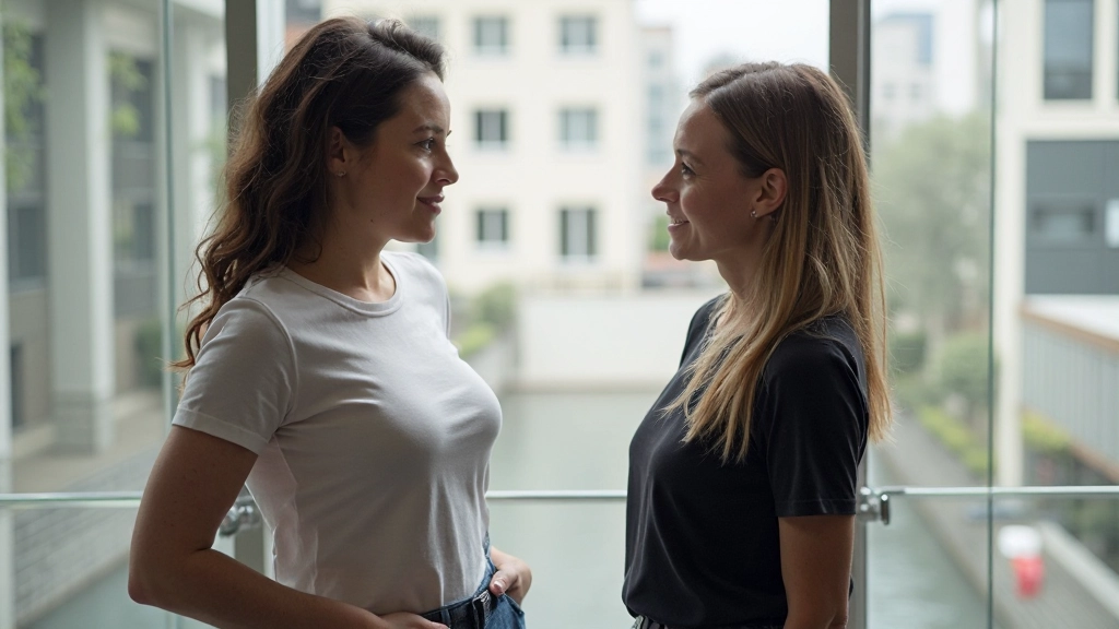 Professional discussion about cultural awareness